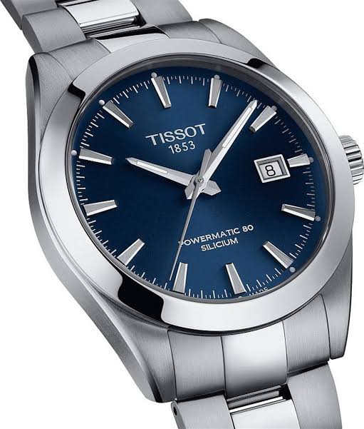 Tissot Gentleman Powermatic 80 Silicium – Blue Dial Stainless Steel Men's Automatic Watch