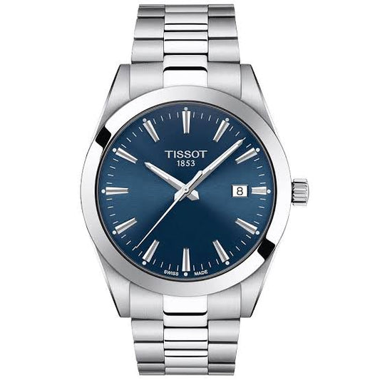 Tissot Gentleman Powermatic 80 Silicium – Blue Dial Stainless Steel Men's Automatic Watch